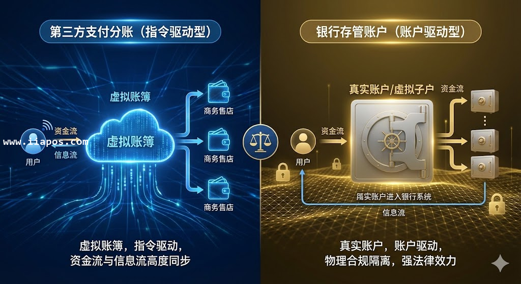 分账 vs 转账对比