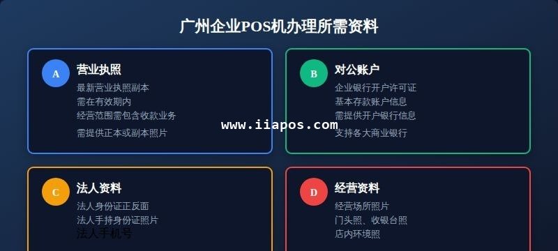 一、企业POS机办理条件 一、企业POS机办理条件